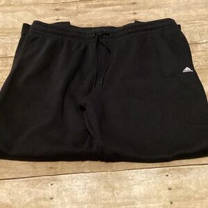 Adidas Black Joggers with Logo